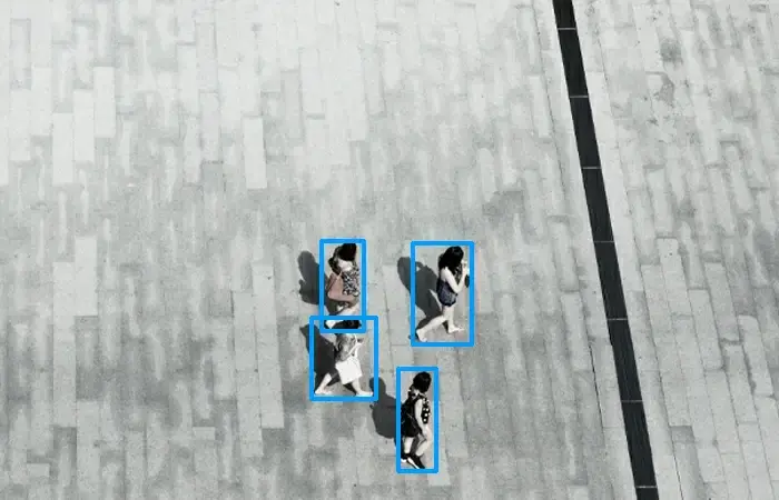 Aerial View for Human Tracking